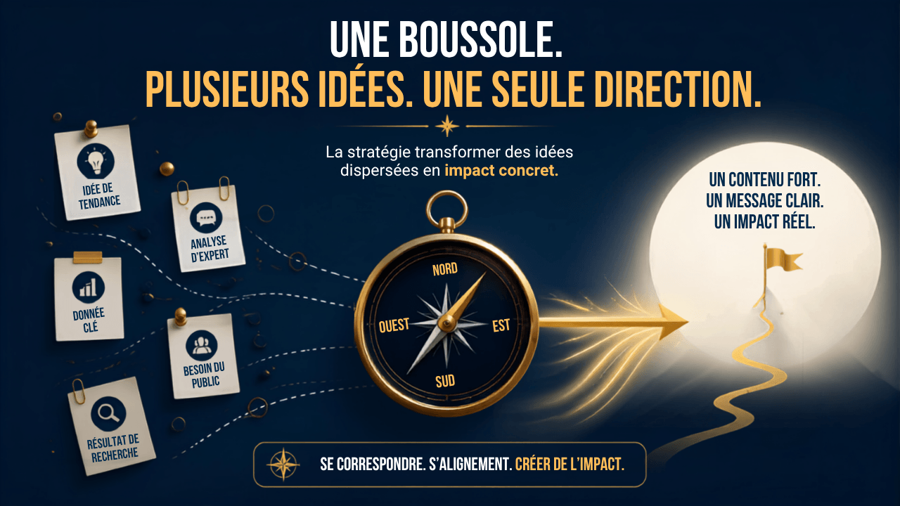 Illustration du calendrier éditorial