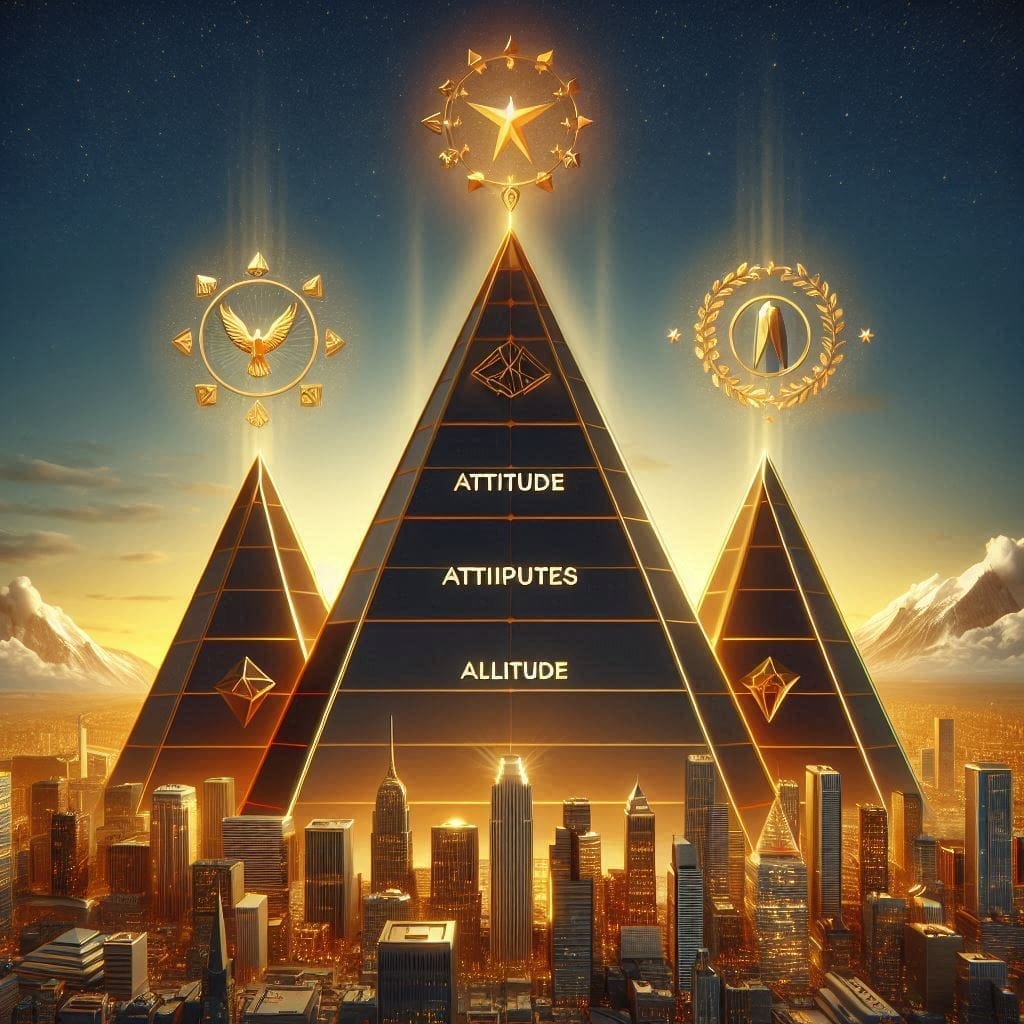 Attitude, Attributes, Aptitude, Altitude