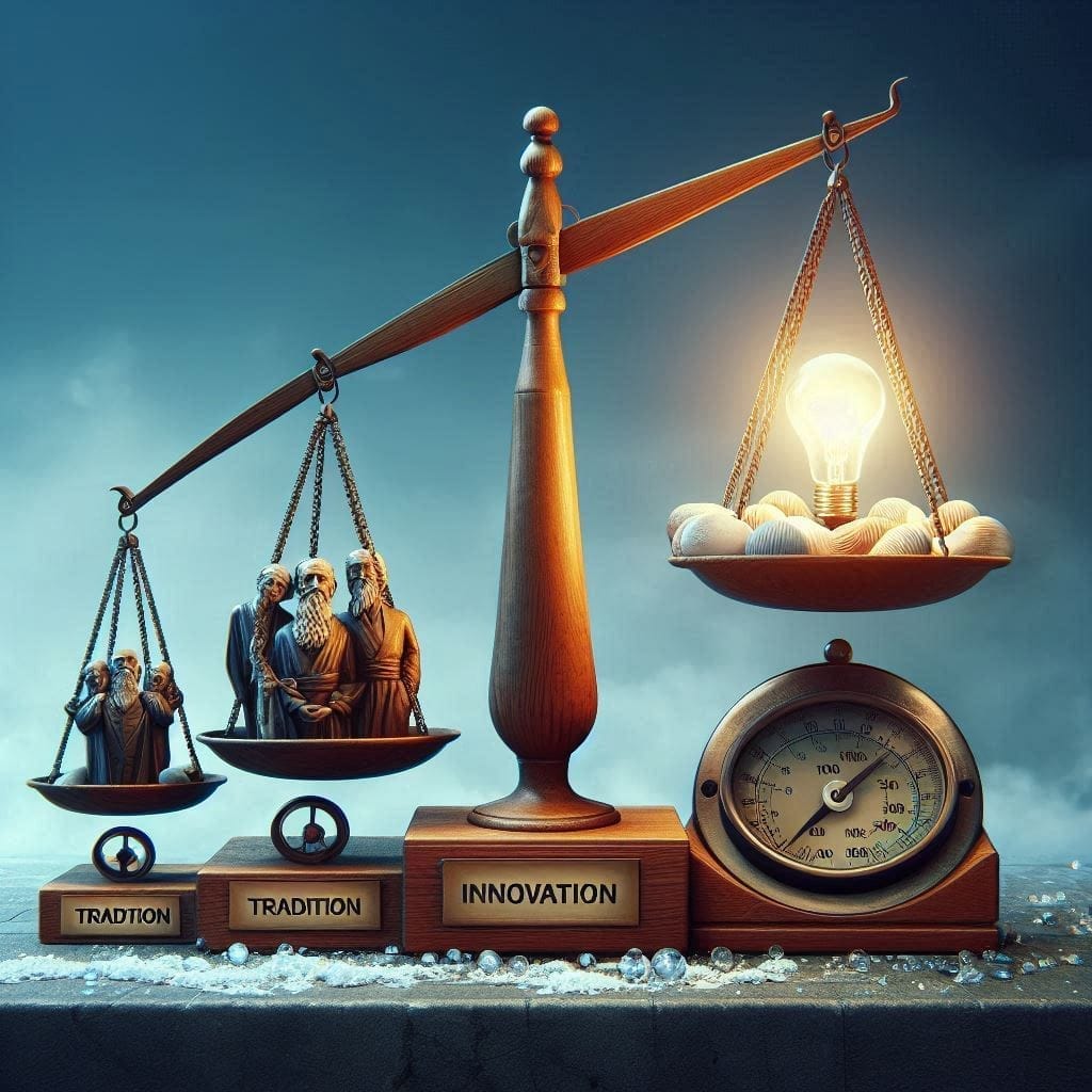 Balancing tradition and progress