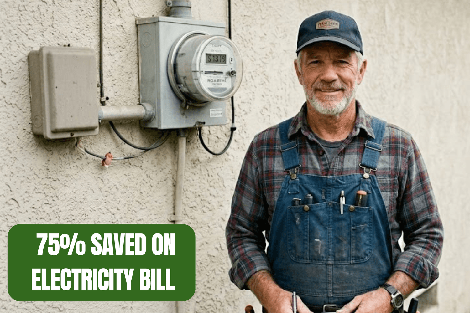 56-year-old serviceman reveals 75% power bill reduction method