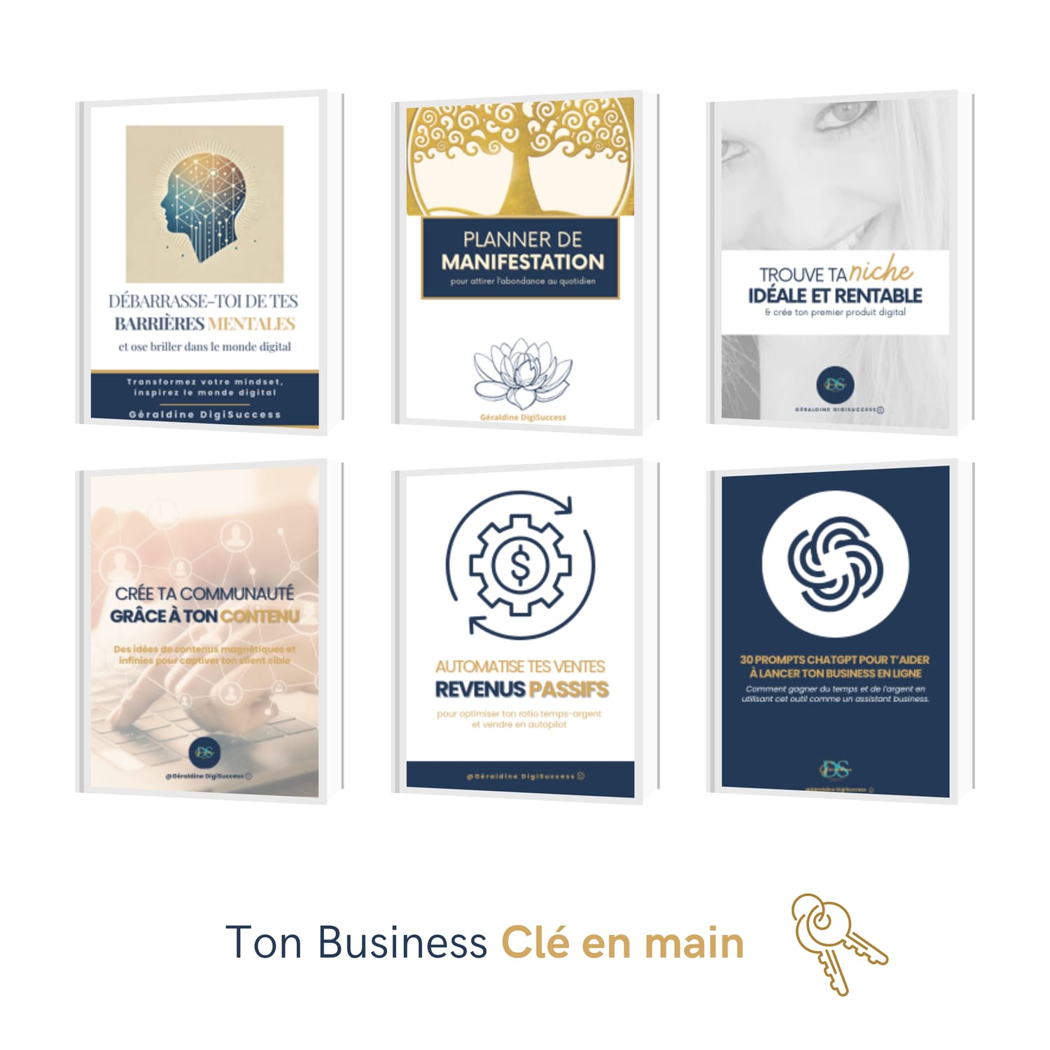 Pack complet 6 ebooks