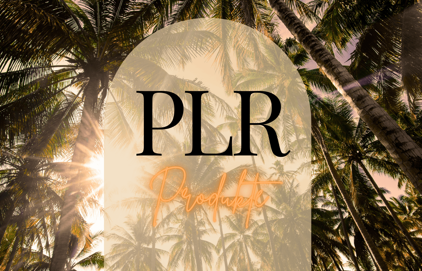 PLR Produkte Palmen