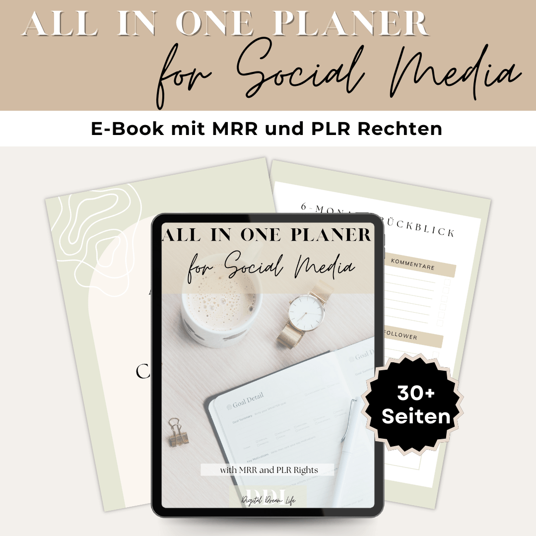 All in one Planer for Social Media