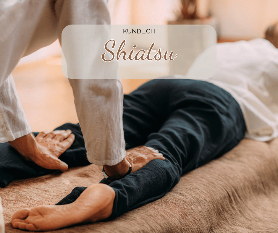 Shiatsu Massage an der Beinen