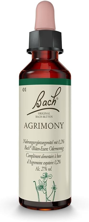 Bachblüte Agrimony in Flasche - Affiliatelink