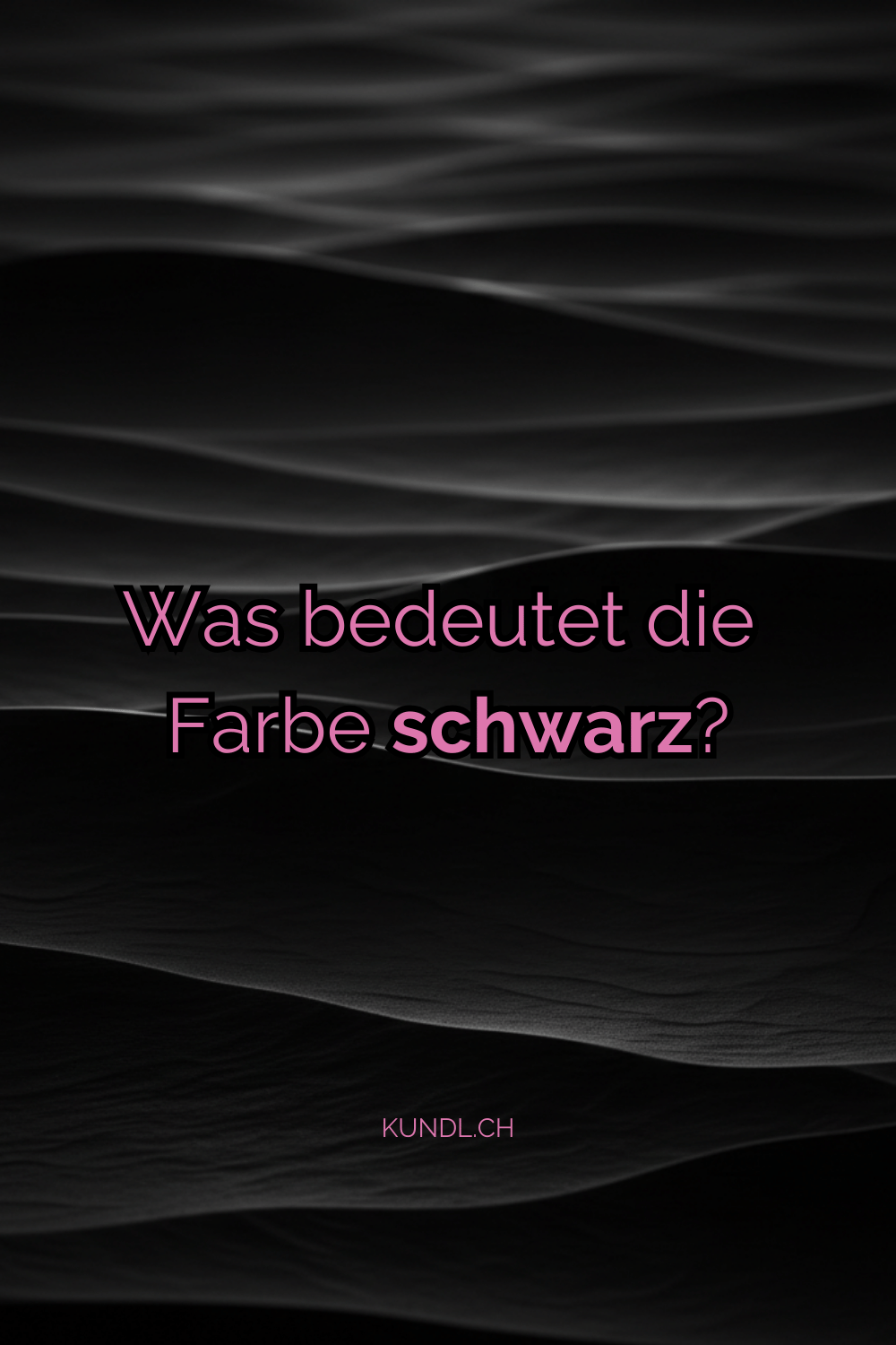 verschiedene Schichten der Farbe schwarz