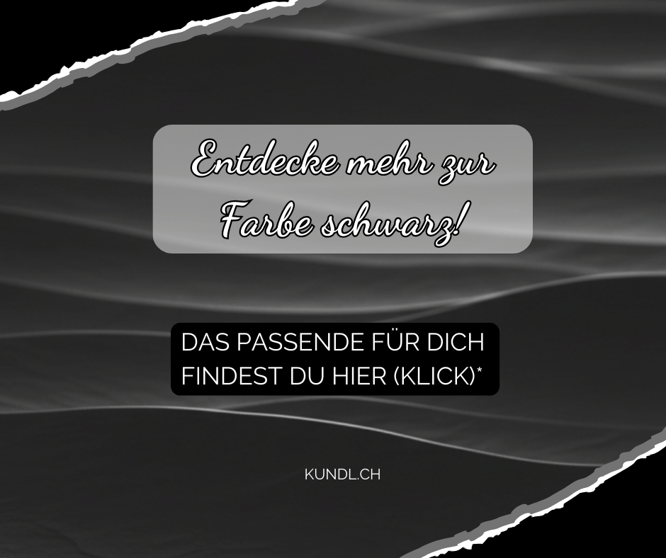 unterschiedliche Abstufungen der Farbe schwarz mit Verlinkung zu Produkten der Farbtherapie