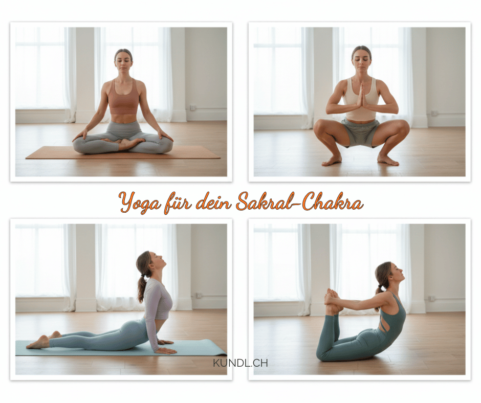 4 Yogaposen für die Stärkung des Sakral-Chakras