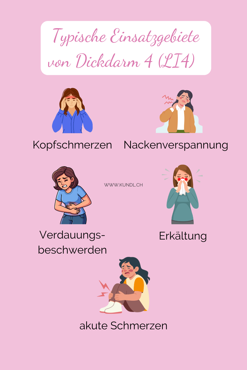 5 Symptome bei denen Dickdarm 4 zum Einsatz kommen kann