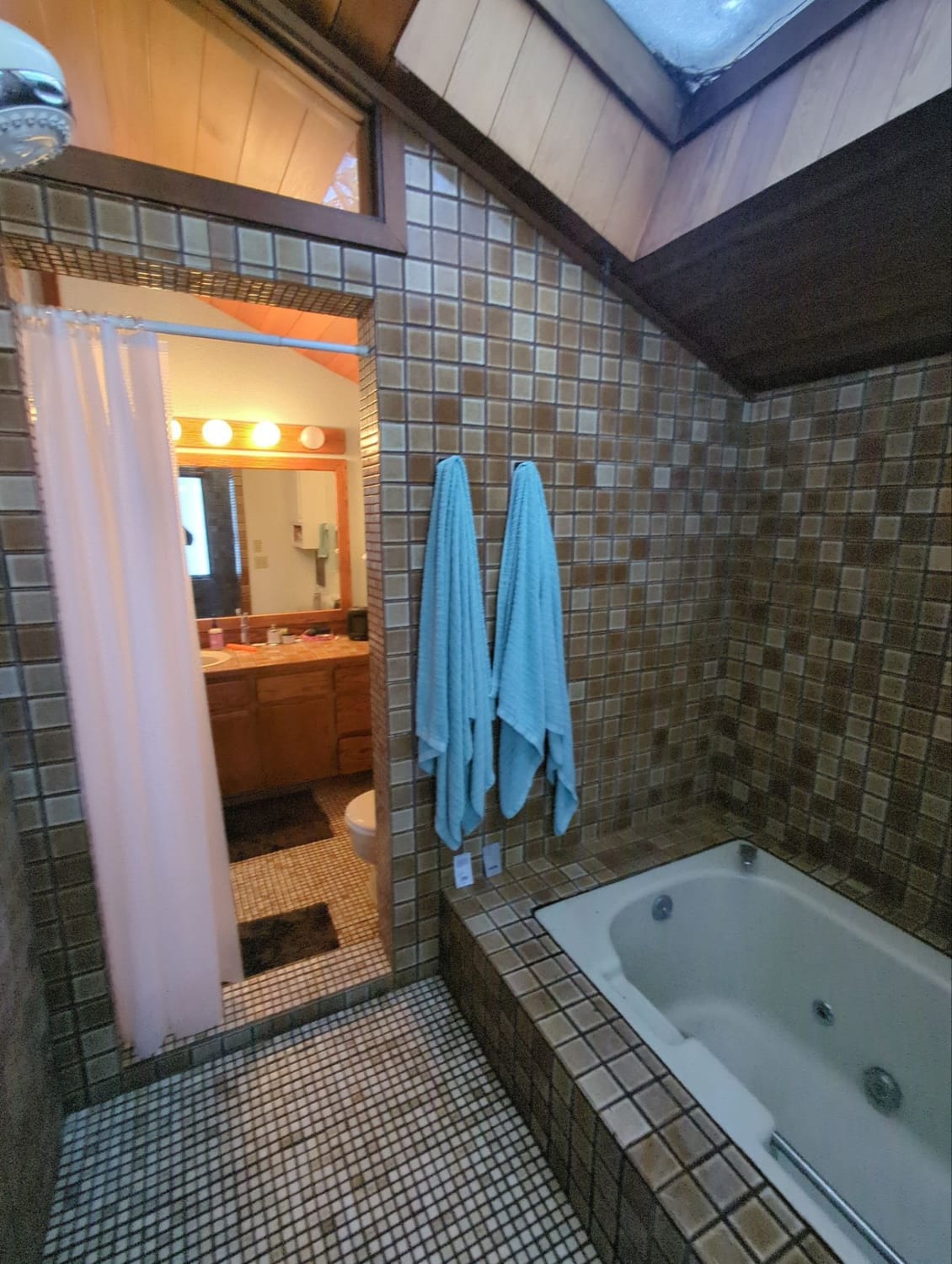 Hidden water damage below