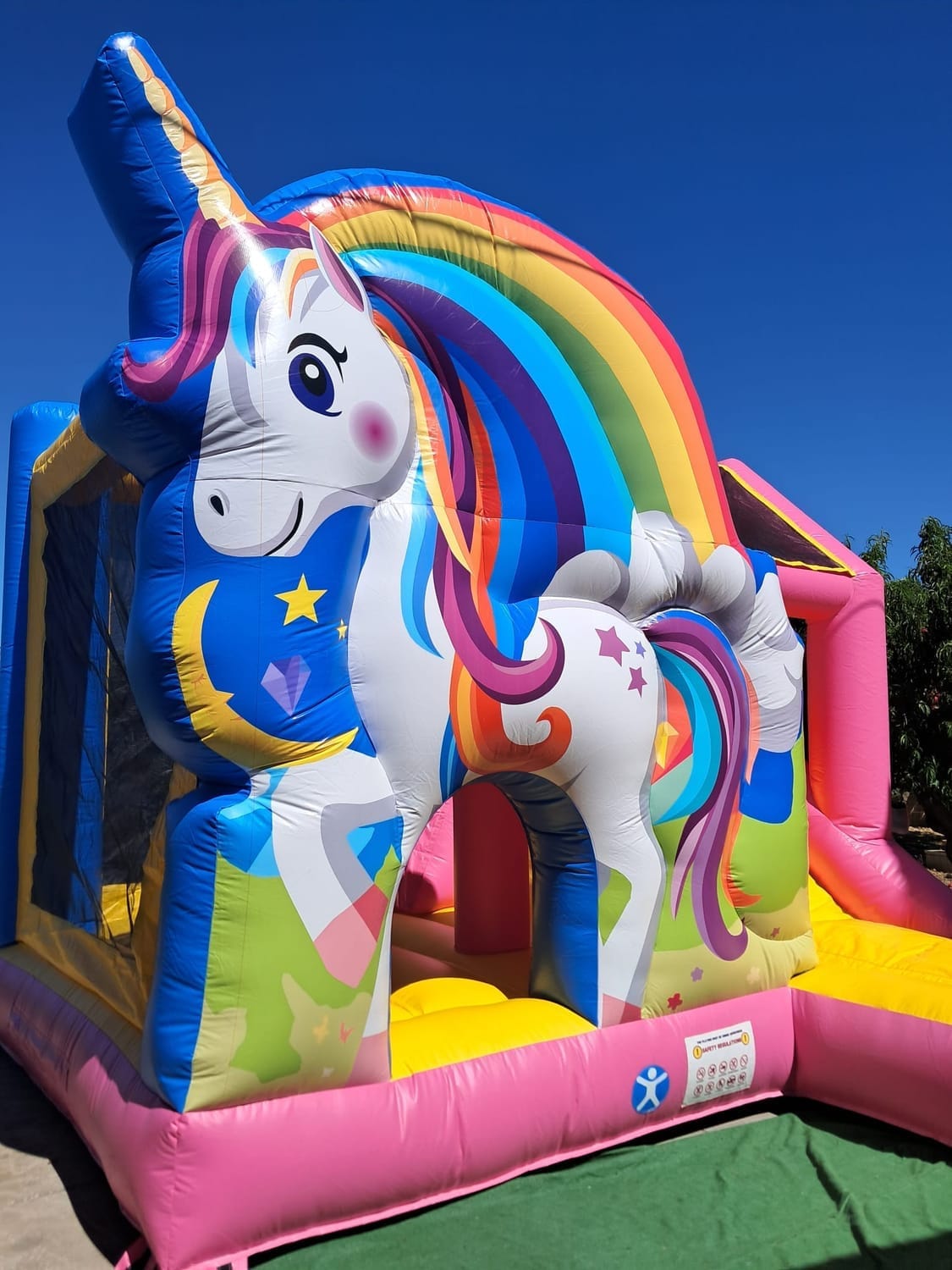 Festa infantil com insuflável em Ourém