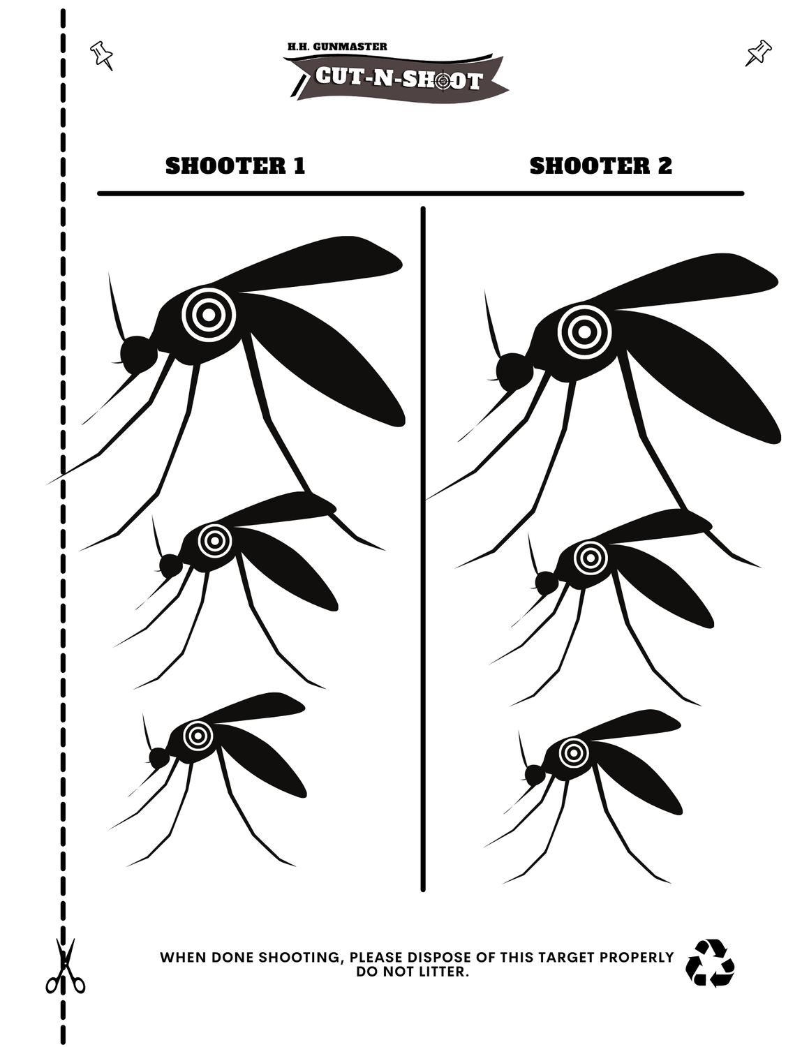 mosquitos with targets