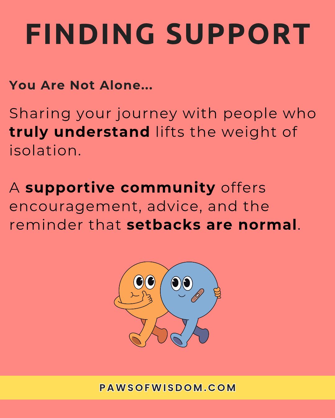5 self-care practices for dog owners infographic finding support