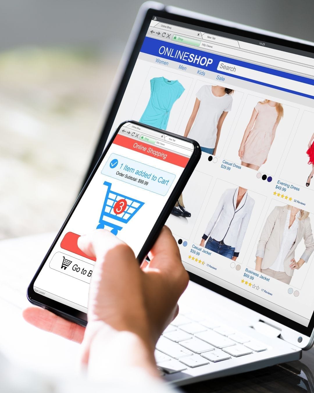 Criamos um design responsivo e intuitivo, garantindo a melhor experiência de compra em desktop e telemóvel (onde o seu público passa muito tempo ). Foco em UX/UI que reflete uma Marca Forte e profissionalismo.