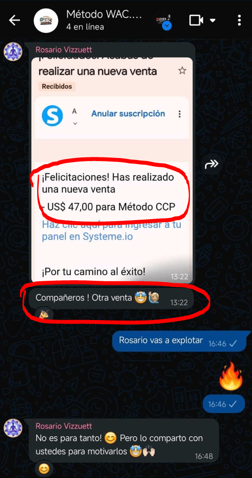Venta de Rosario