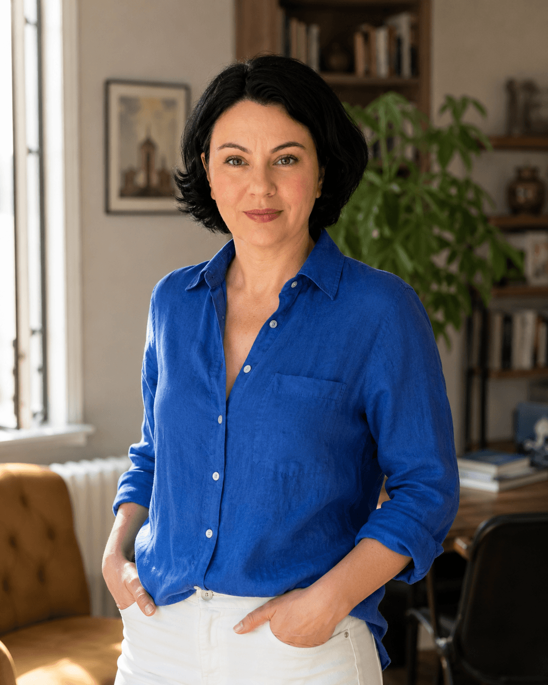 professional woman portrait business