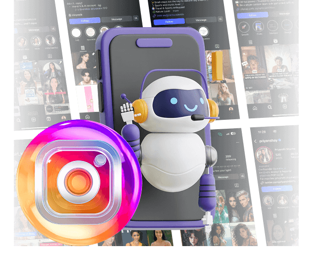 Robot That Creates & Runs Faceless Instagram Accounts For You