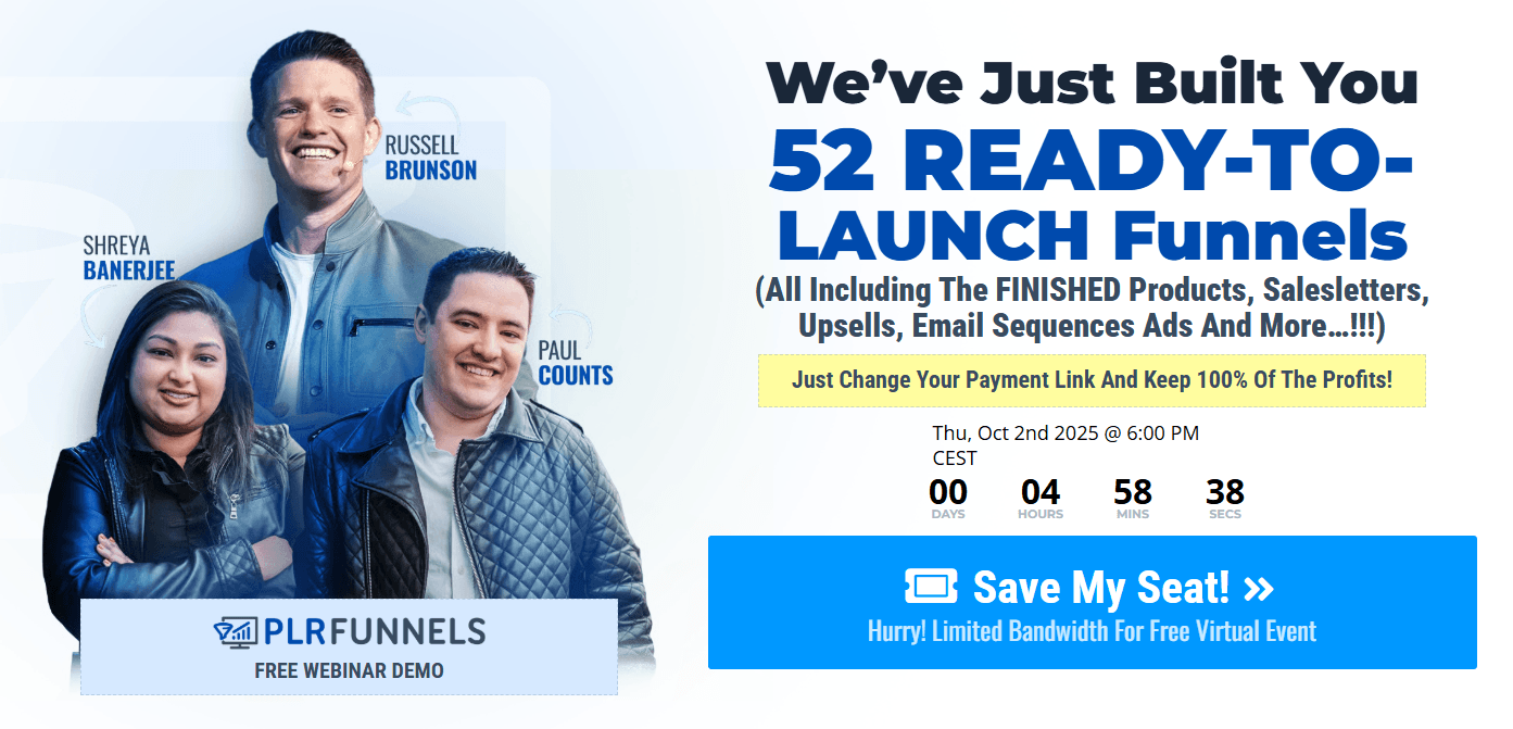 PLR Funnels