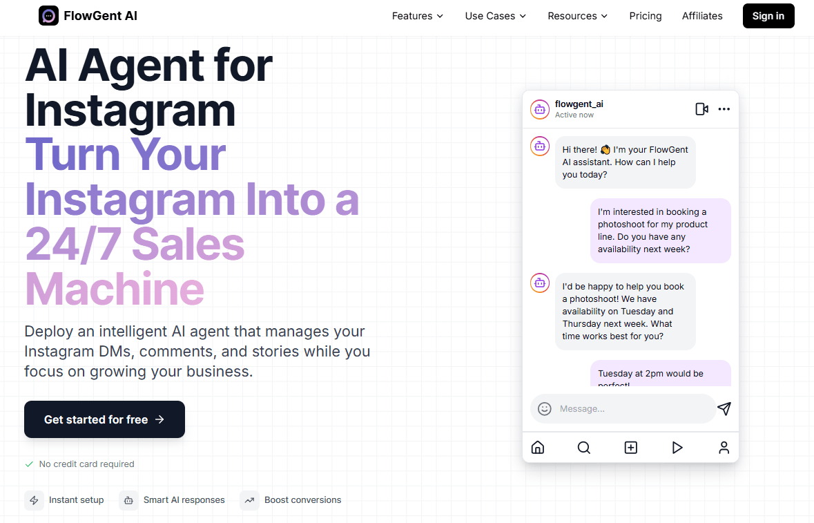 AI Agent for Instagram