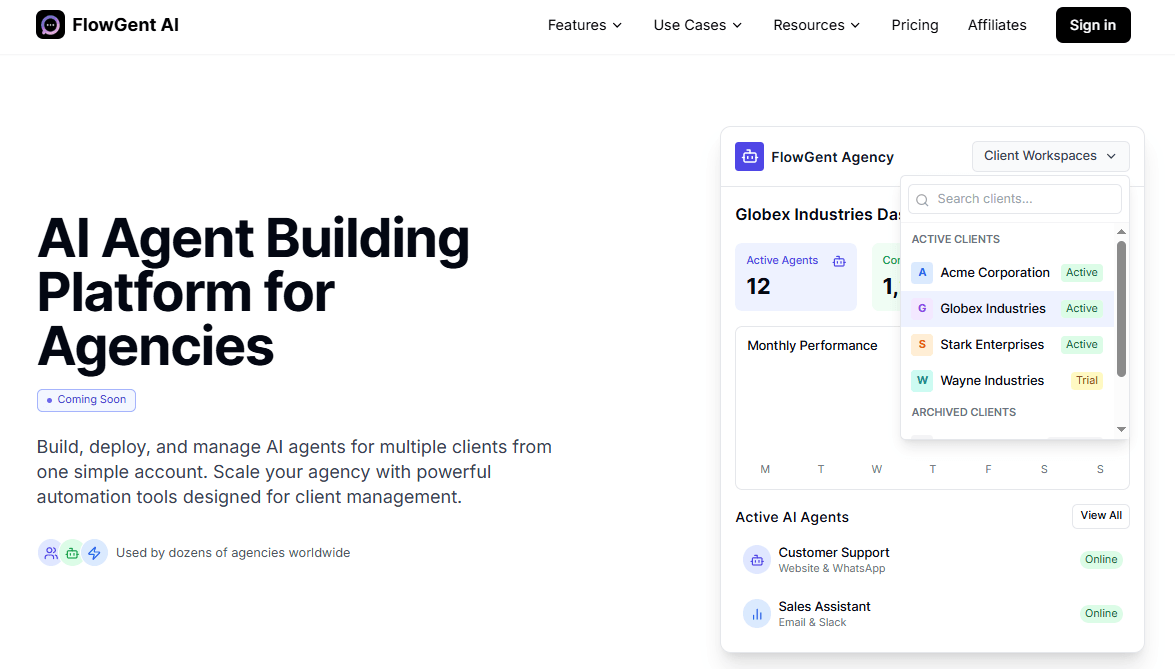 AI Agent Building Platform for Agencies