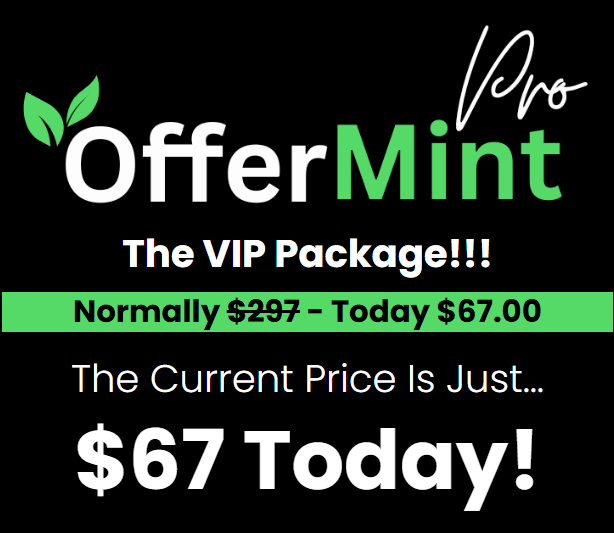 OfferMint Pro Pricing
