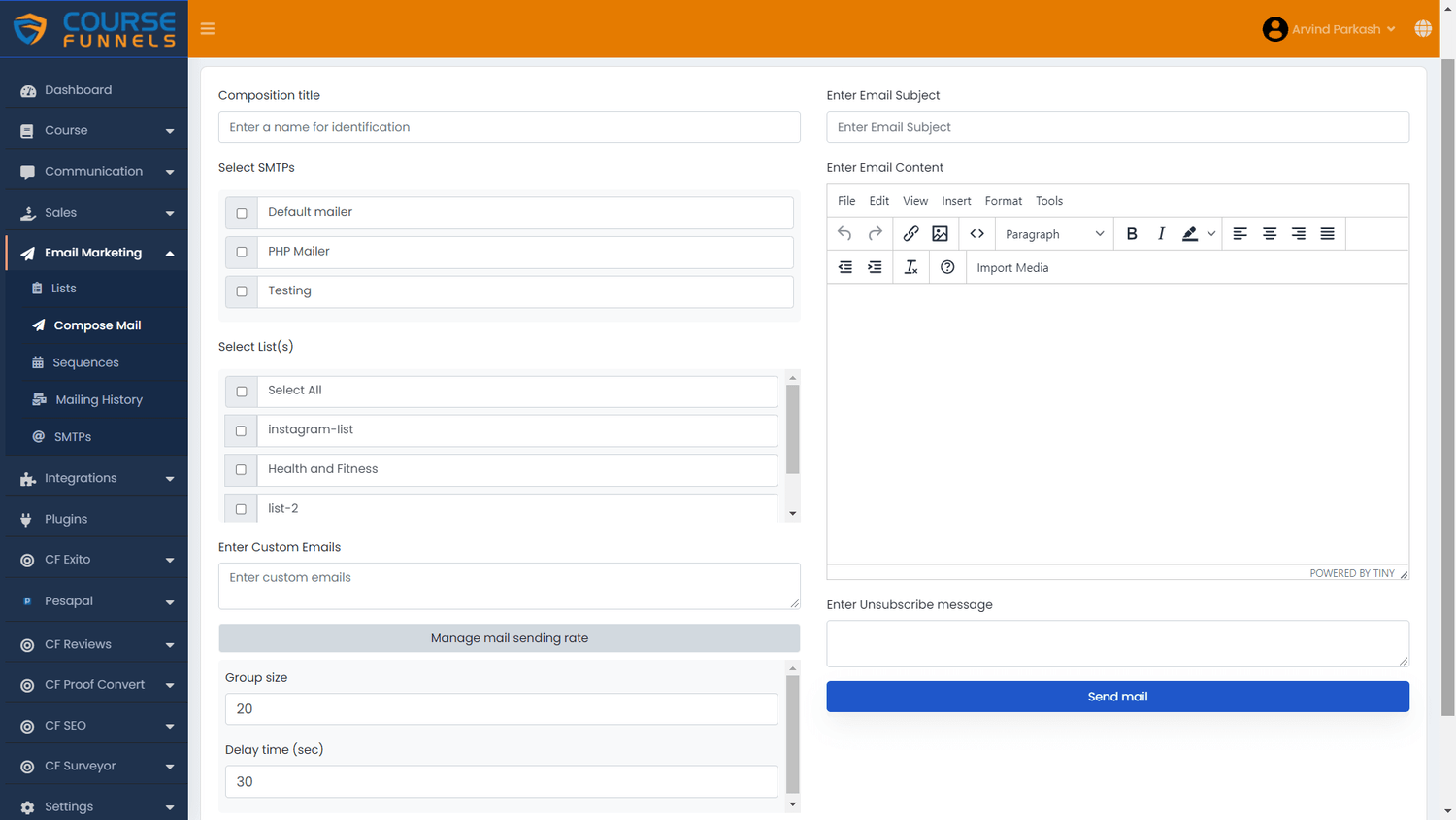 Integrated Email Marketing