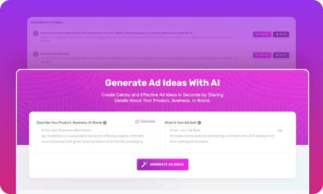 AI Campaign Generator (Goal-Based Ads)
