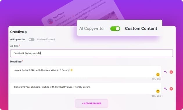 AI Ad Copywriter & Headline Generator