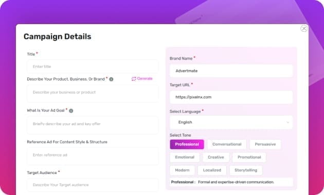 Niche Smart Assistant (Industry-Customized Ads)
