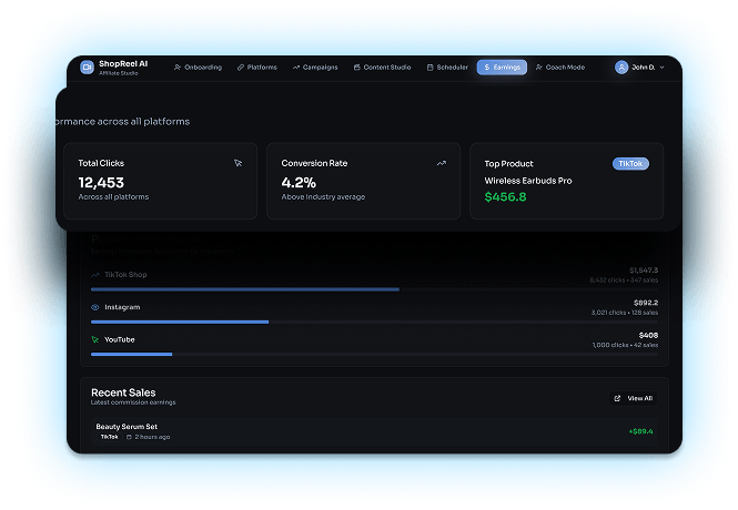 Performance Tracking & Analytics