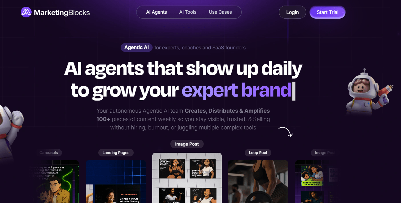 What is MarketingBlocks AI?