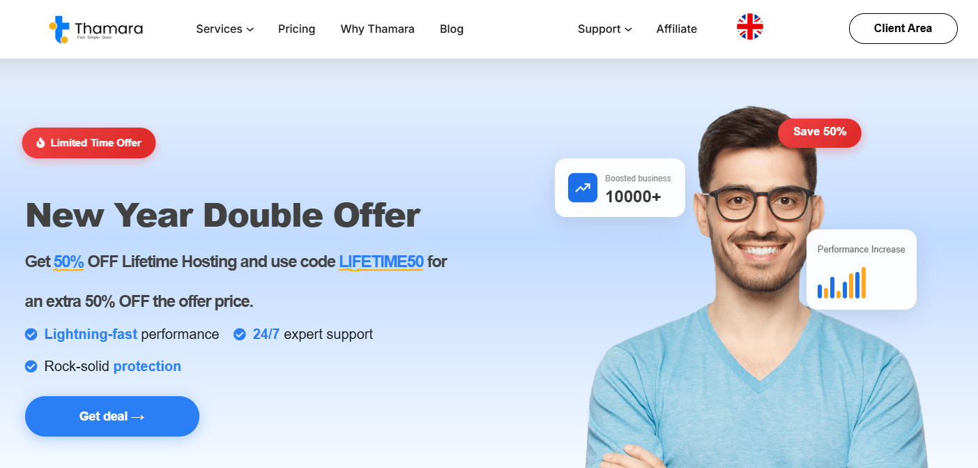 Thamara Cloud Lifetime Hosting