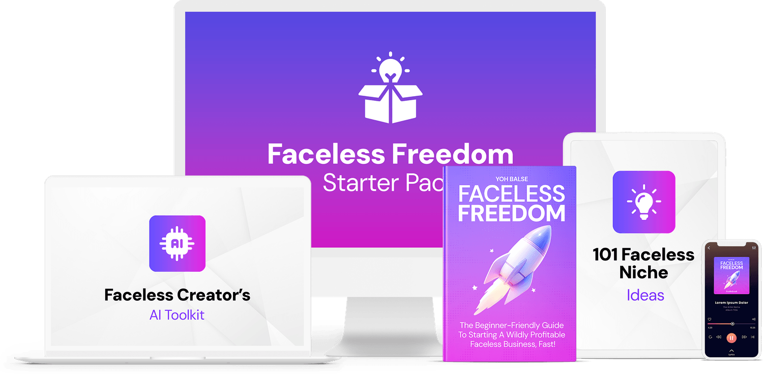 What is the Faceless Freedom Starter Pack