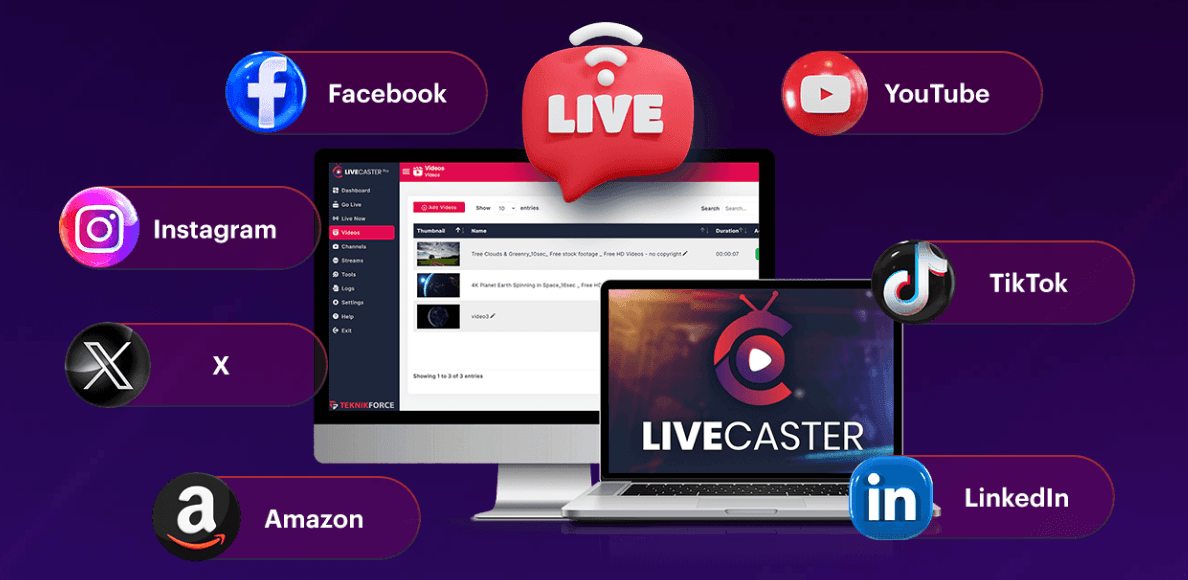 Livecaster 24x7