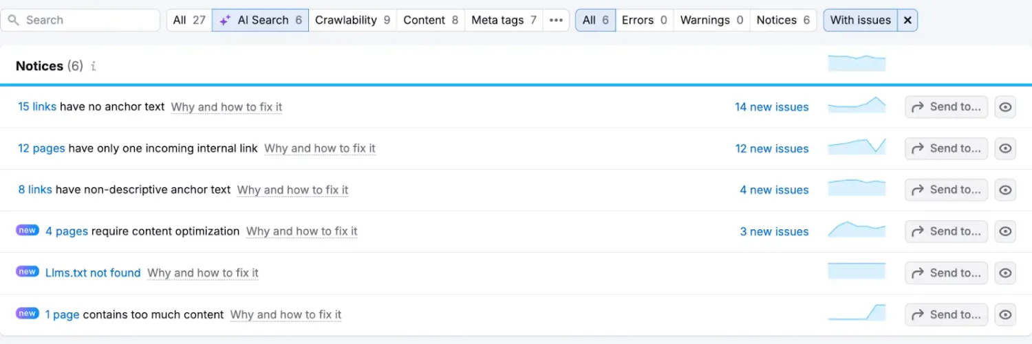 AI Search Site Audit & Technical Readiness