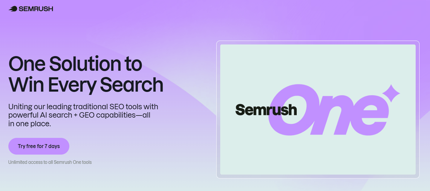 Semrush One