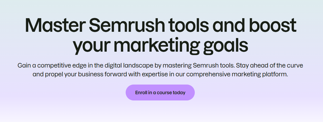 Master Semrush tools and boost your marketing goals