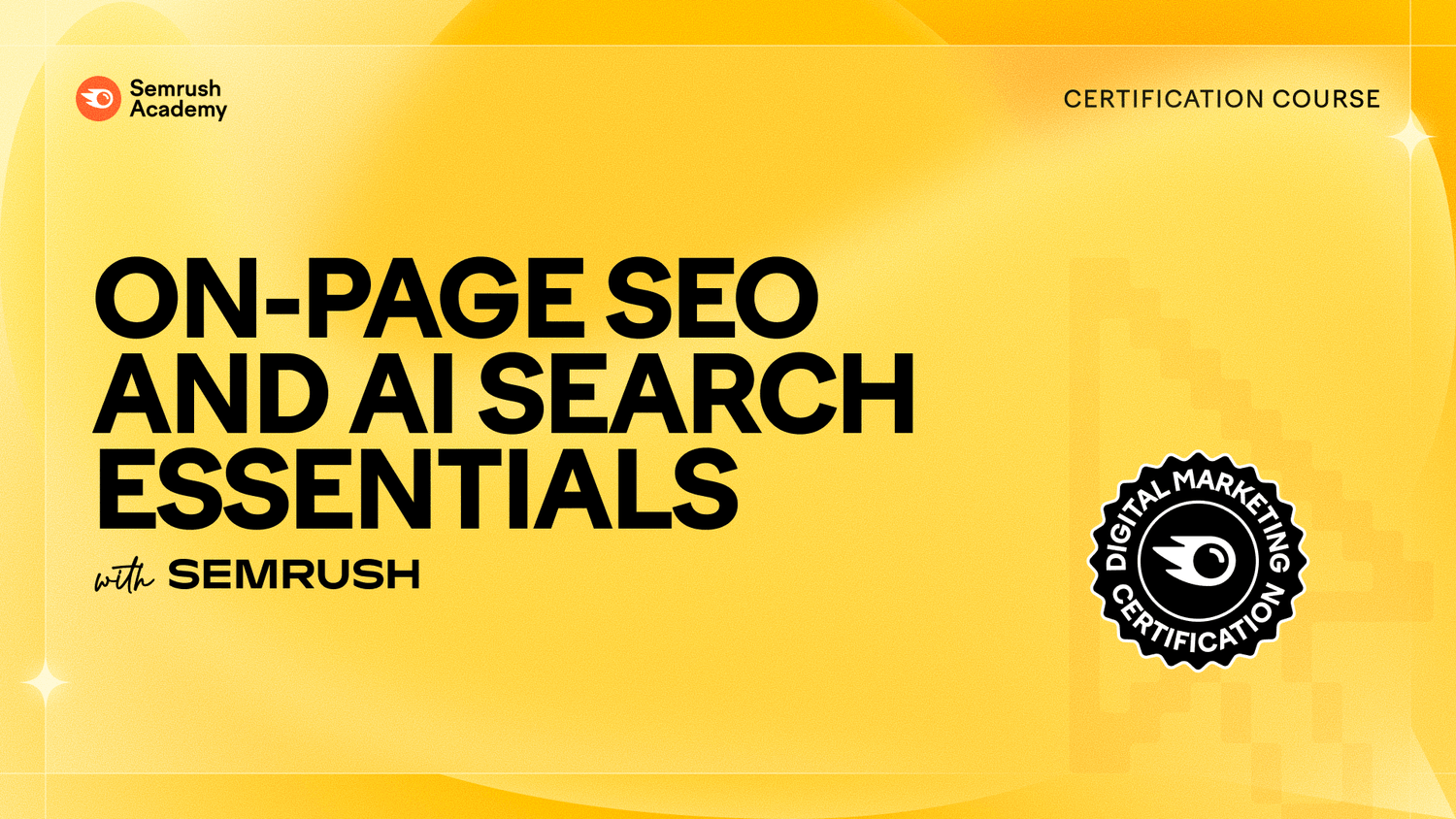 On-Page SEO and AI Search Essentials with Semrush