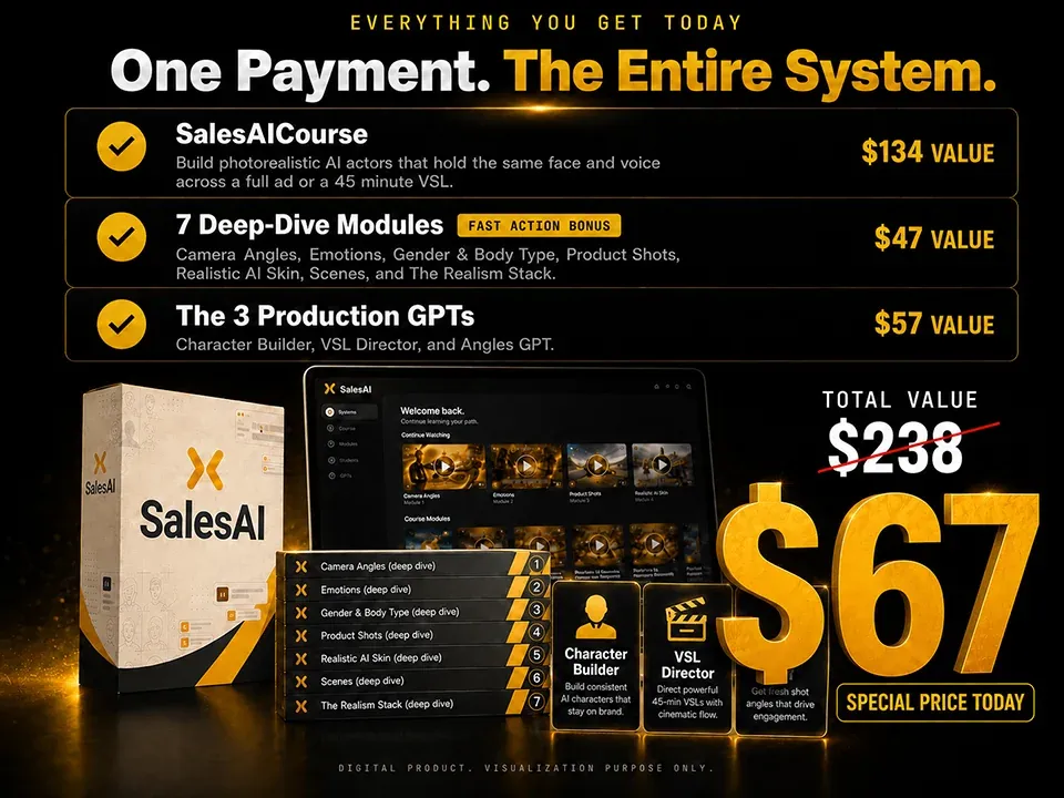 SalesAI Course Pricing