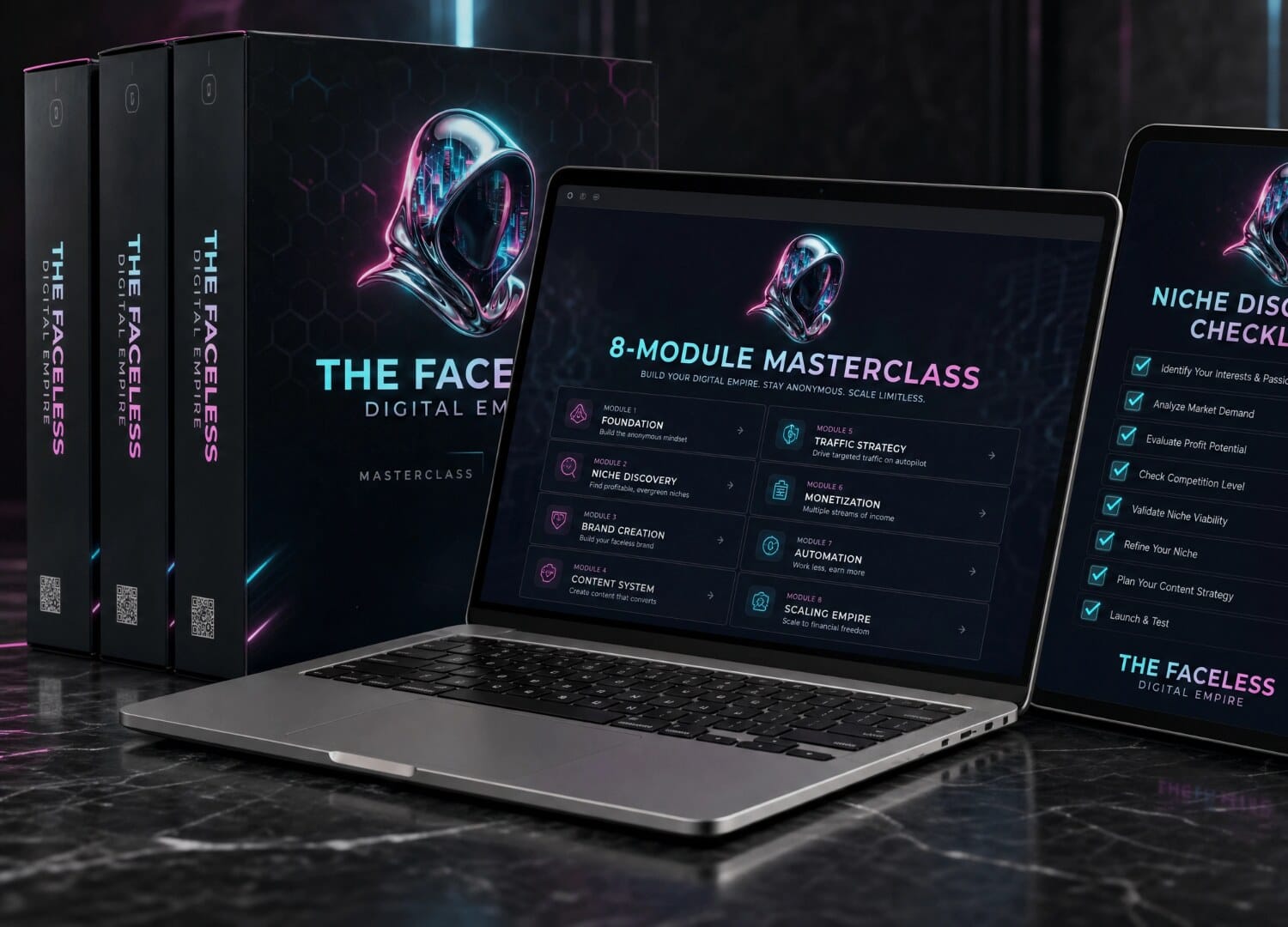 Faceless Digital Empire
