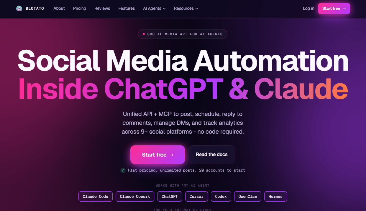 What is Blotato?