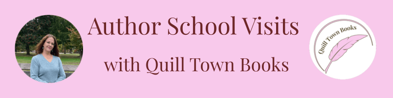 Children’s author school visits with Quill Town Books