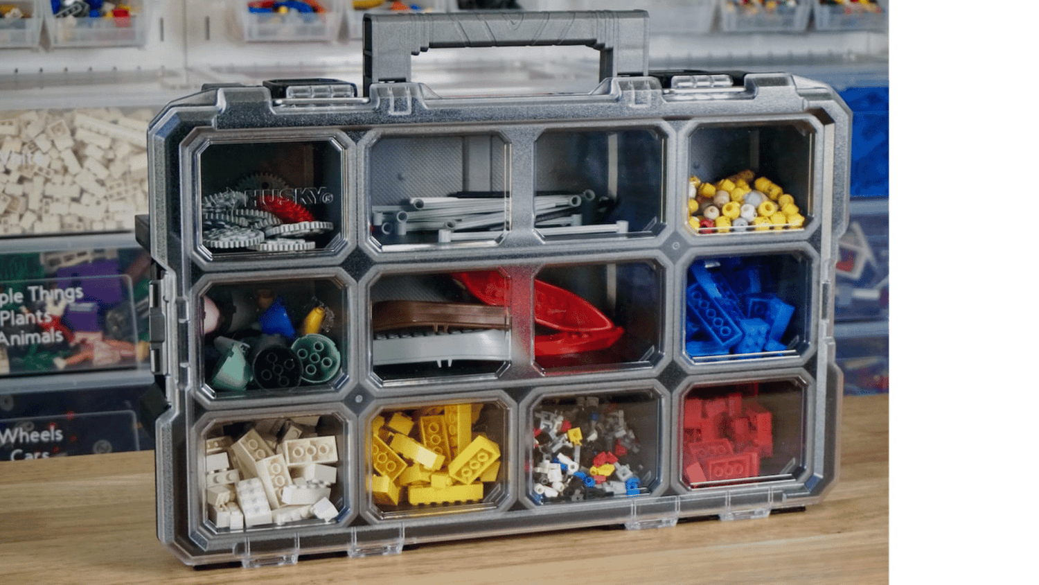 Budget friendly way to store legos
