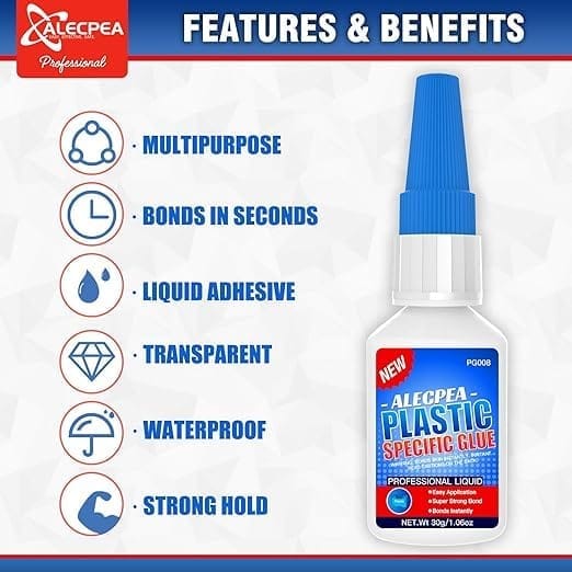 Liquid Adhesive good for holding lego builds