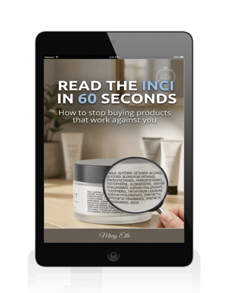 Learn how to read cosmetic ingredient labels in seconds and avoid skincare products that may worsen skin concerns.