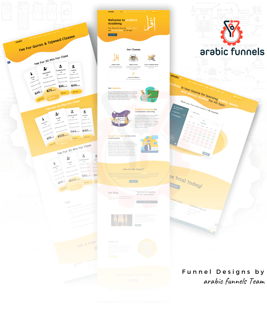Arabic Funnels