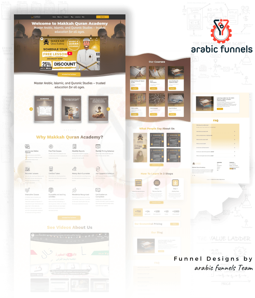 Arabic Funnels