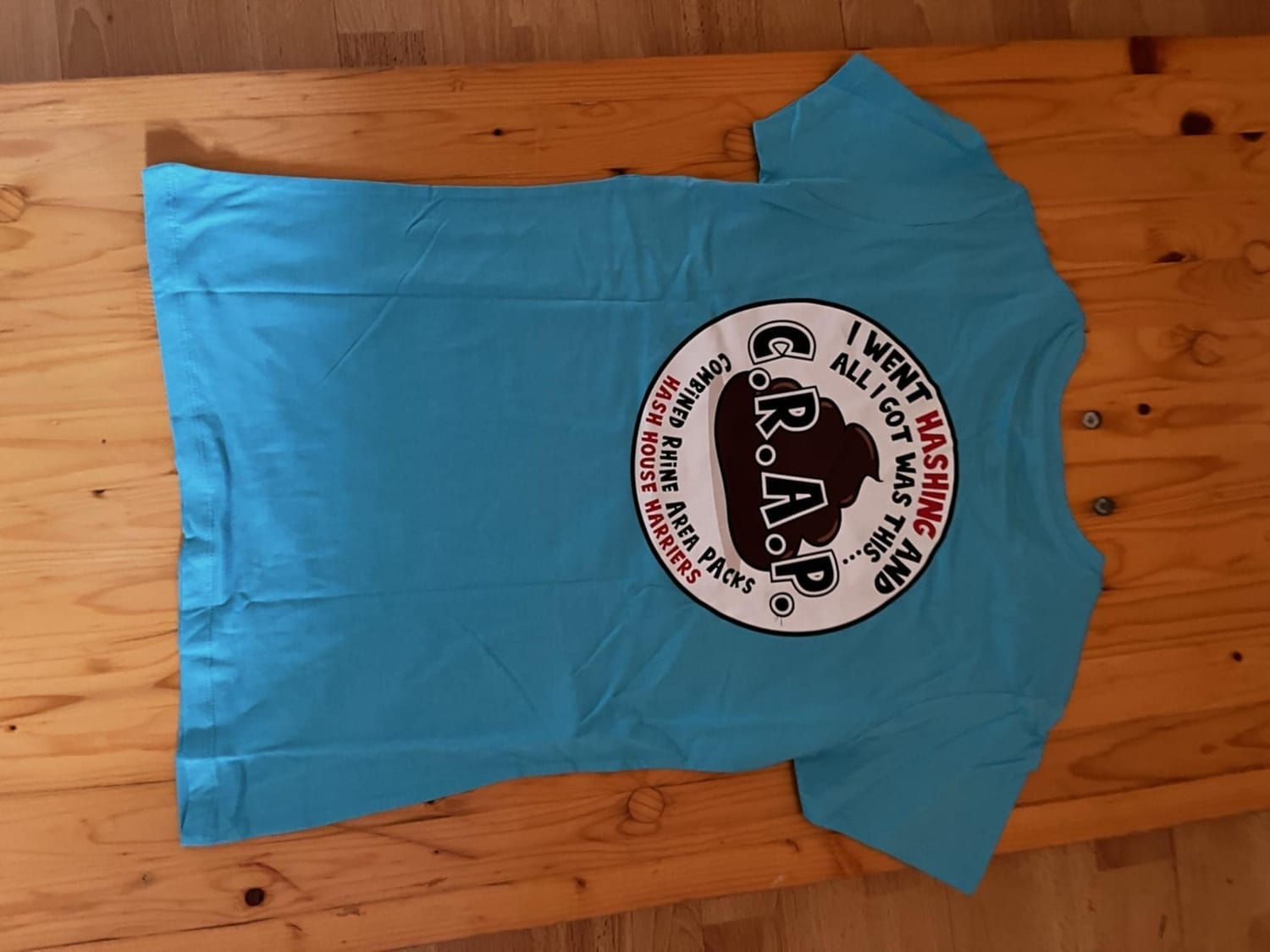 Blue German Nash Hash 2024 T-Shirt, Front