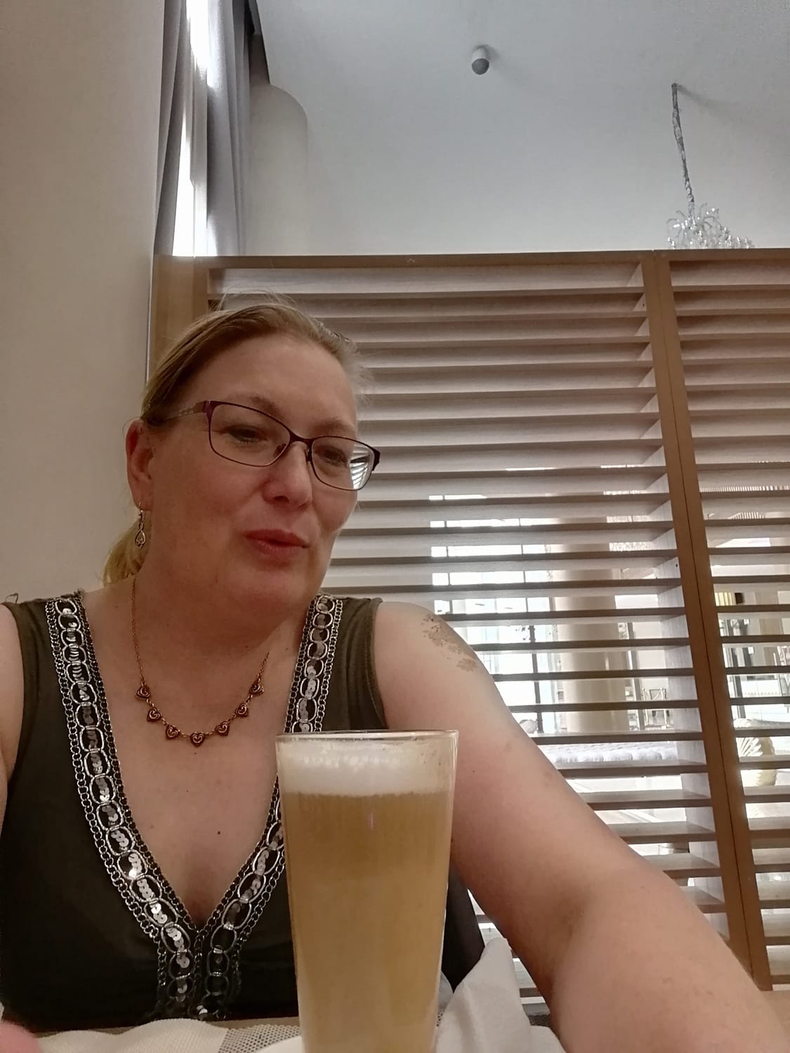 Hotellin kahvilassa Ibadanissa