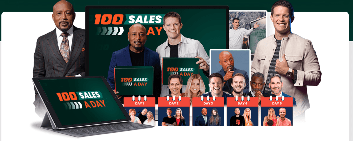 100 Sales A Day Challenge